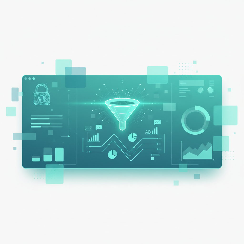 Privacy-first analytics dashboard with cookieless tracking