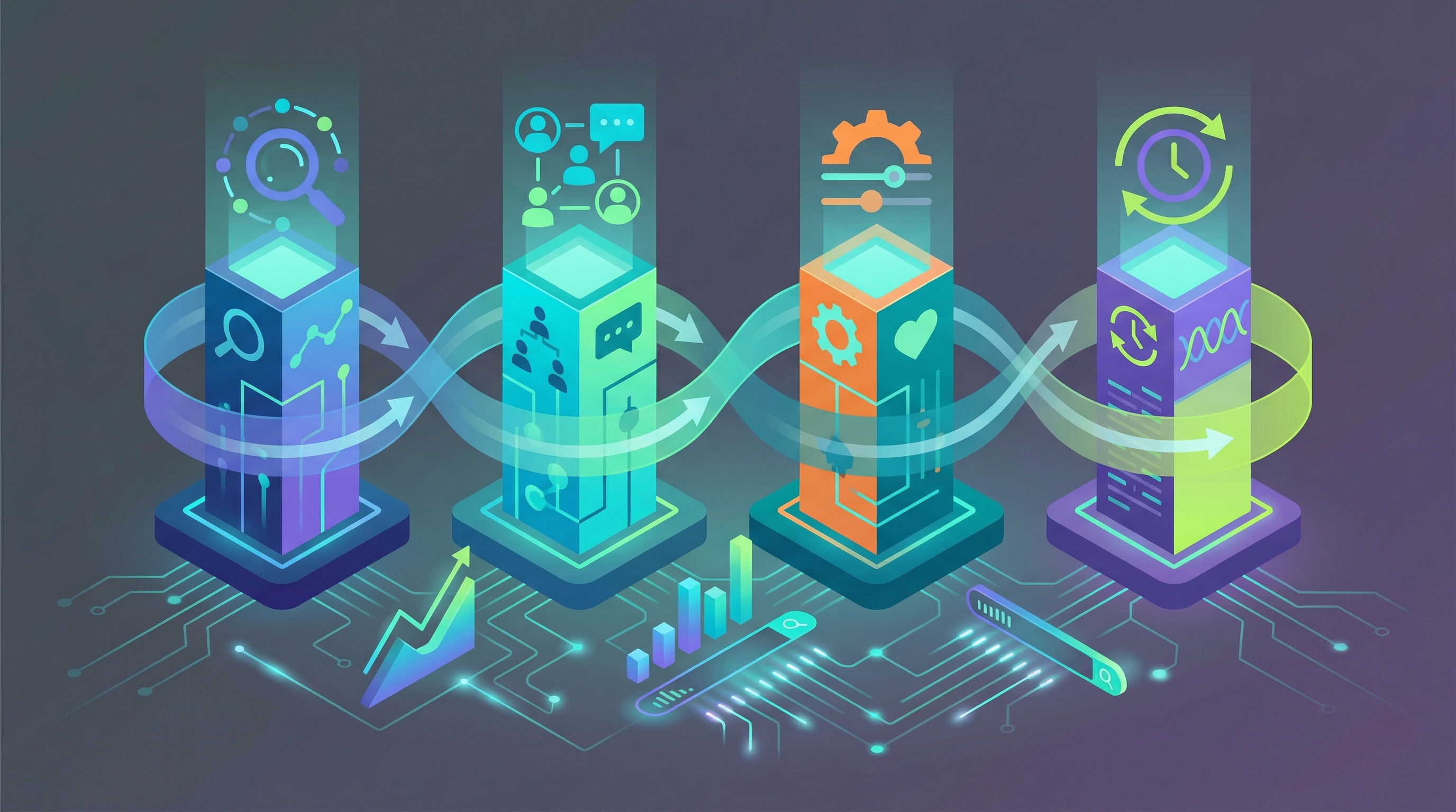 The four search drivers